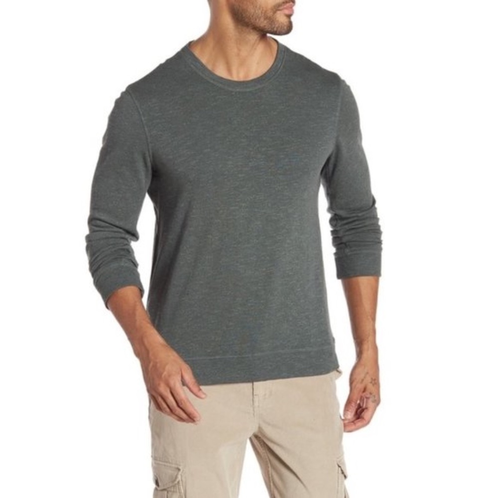 MICHAEL BASTIAN French Terry Pullover Sweater